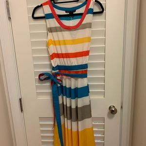 MARC JACOBS multi color stripe dress